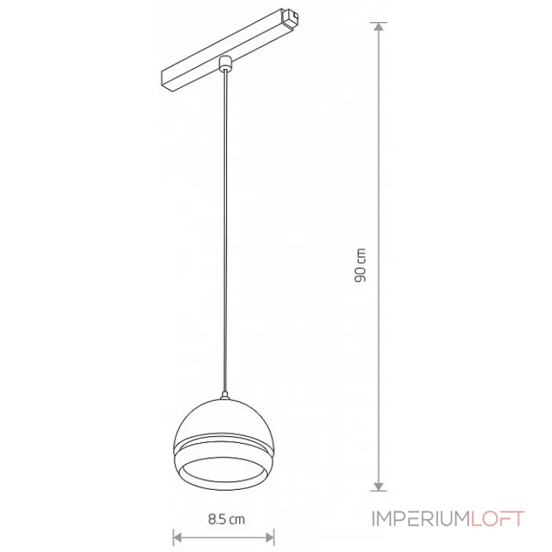Трековый светильник Nowodvorski Lvm Slot 10155 Трековый светильник Nowodvorski Lvm Slot 10155