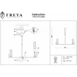 Подвесная люстра Freya FR5214PL-08BS