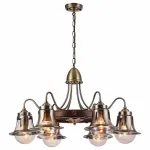 Подвесная люстра Arte Lamp 7006 A7006LM-6AB Цвет арматуры бронза Цвет плафонов бронза от ImperiumLoft
