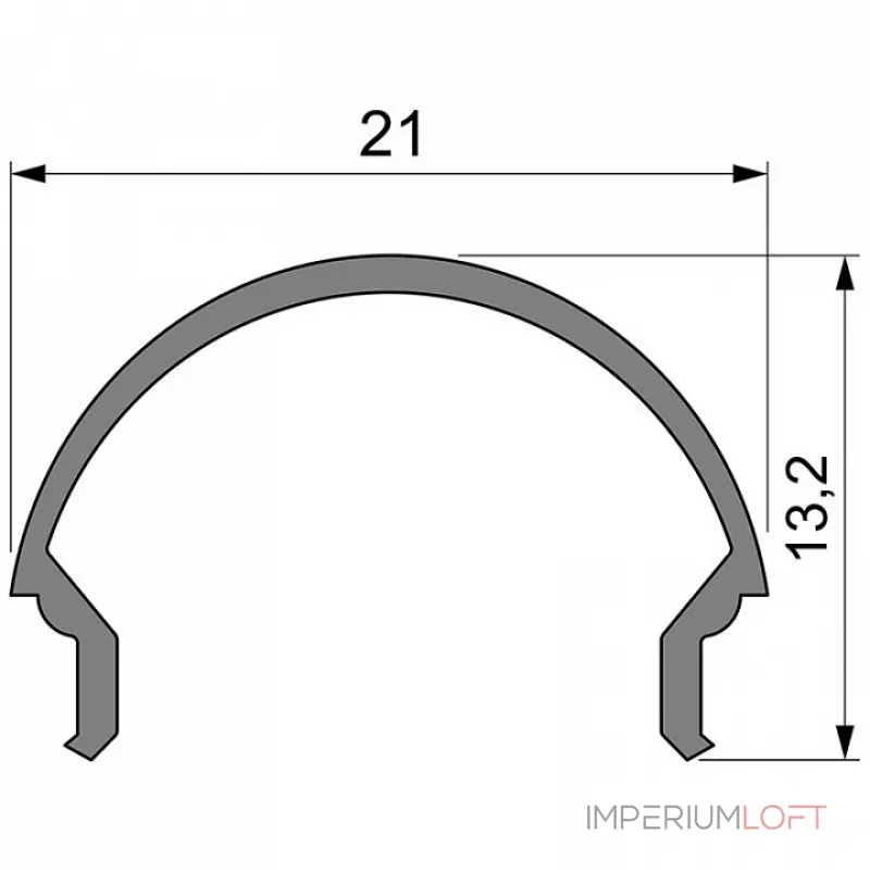 Профиль накладной  Deko-Light R-01-15 984532 от ImperiumLoft Профиль накладной  Deko-Light R-01-15 984532 от ImperiumLoft