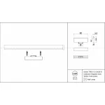 Накладной светильник Maytoni Track lamps TR012-2-12W3K-B Цвет арматуры черный Цвет плафонов черный