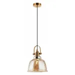 Подвесной светильник Stilfort Bell 2117/05/01P Цвет плафонов кремовый Цвет арматуры латунь