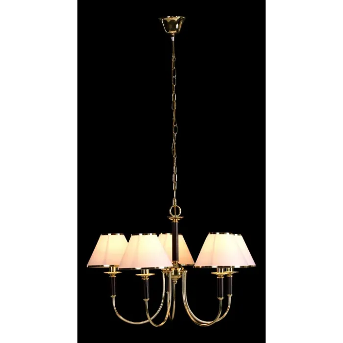 Подвесная люстра Arte Lamp Catrin A3545LM-5GO Цвет арматуры золото Цвет плафонов золото от ImperiumLoft