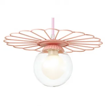 Подвесной светильник Lumion Mimi 3778/1 Цвет арматуры розовый Цвет плафонов розовый