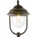 Фонарный столб Arte Lamp Barcelona A1487PA-1BN Цвет арматуры золото Цвет плафонов прозрачный
