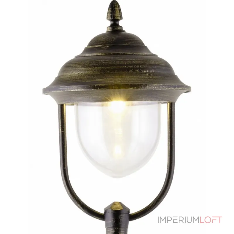 Фонарный столб Arte Lamp Barcelona A1487PA-1BN Цвет арматуры золото Цвет плафонов прозрачный Фонарный столб Arte Lamp Barcelona A1487PA-1BN Цвет арматуры золото Цвет плафонов прозрачный