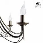 Подвесная люстра Arte Lamp Maypole A6300LM-8AB Цвет арматуры бронза Цвет плафонов белый от ImperiumLoft