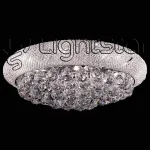 Накладной светильник Osgona Monile 704174 Цвет арматуры хром Цвет плафонов прозрачный от ImperiumLoft