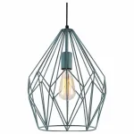 Подвесной светильник TopLight Jade TL1173H-01DG Цвет арматуры черный Цвет плафонов зеленый от ImperiumLoft