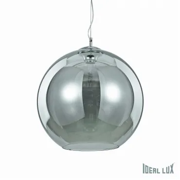 Подвесной светильник Ideal Lux Nemo NEMO SP1 D40 FUME&#039; Цвет арматуры хром Цвет плафонов серый
