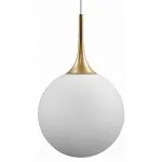 Подвесной светильник Lightstar Globo 813032 Цвет плафонов белый Цвет арматуры золото от ImperiumLoft