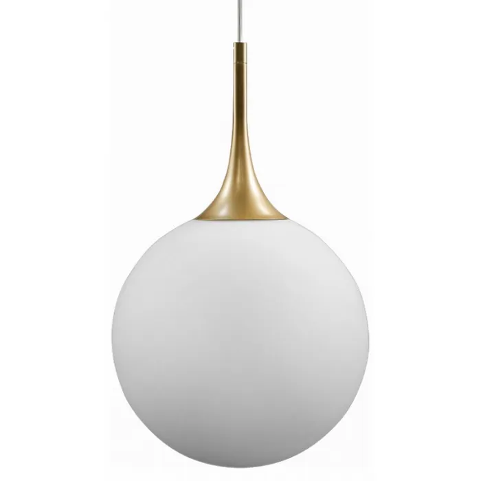 Подвесной светильник Lightstar Globo 813032 Цвет плафонов белый Цвет арматуры золото от ImperiumLoft