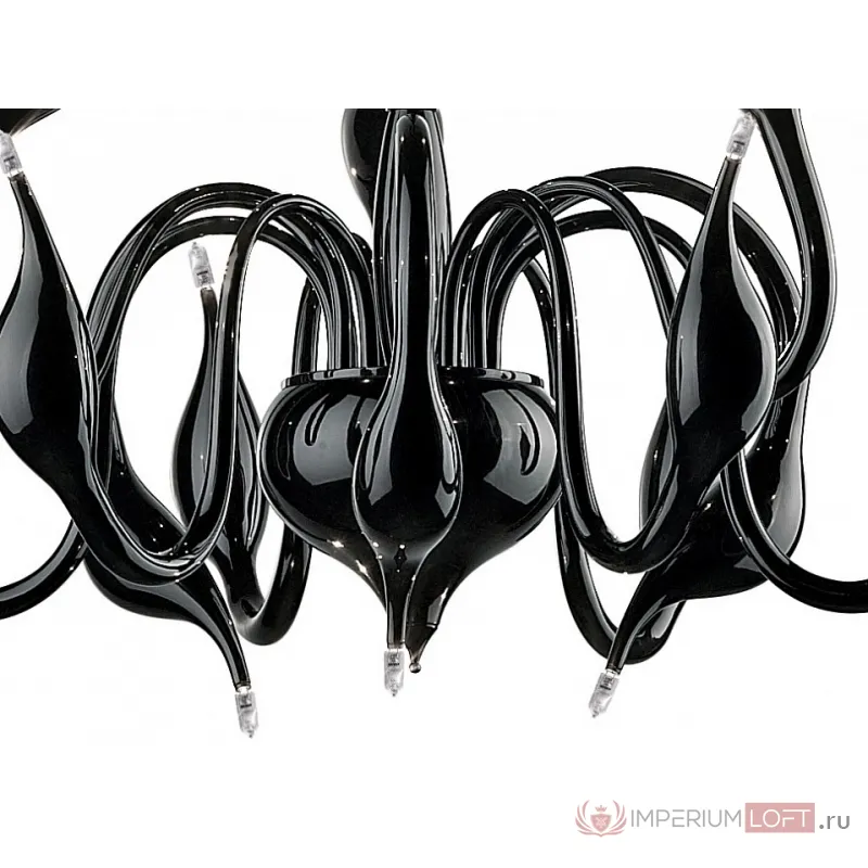 Подвесная люстра Lightstar Cigno Collo 751127 Цвет арматуры черный от ImperiumLoft
