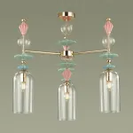 Потолочная люстра Odeon Light Bizet 4855/3C Цвет плафонов прозрачный Цвет арматуры золото от ImperiumLoft