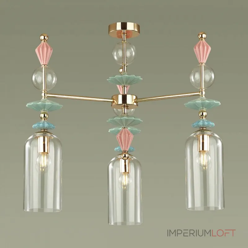 Люстра на штанге Odeon Light Bizet 4855/3C  Люстра на штанге Odeon Light Bizet 4855/3C