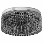 Рамка на 1 светильник Ambrella N719 N7192 BK тонированный D70*H30mm Out25mm MR16 (для корпуса светильника) Цвет арматуры серый