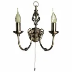 Бра Arte Lamp Zanzibar A8392AP-2AB Цвет арматуры бронза Цвет плафонов прозрачный от ImperiumLoft