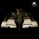 Люстра на штанге Arte Lamp Borgia A8100PL-6GA Цвет арматуры золото Цвет плафонов белый от ImperiumLoft
