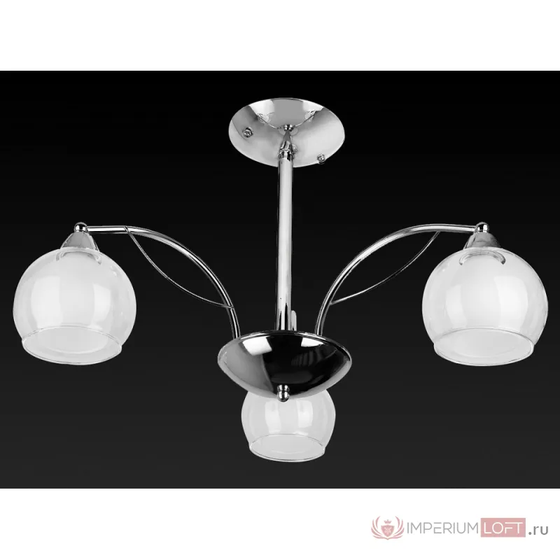 Люстра на штанге TopLight Alberta TL7160X-03CH Цвет арматуры хром Цвет плафонов белый от ImperiumLoft