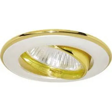 Встраиваемый светильник Feron Saffit 301T-MR16 17531 Цвет арматуры золото