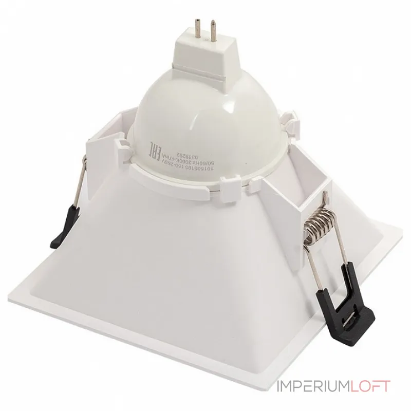 Встраиваемый светильник Denkirs DK302 1 DK3025-WH Цвет арматуры белый от ImperiumLoft Встраиваемый светильник Denkirs DK302 1 DK3025-WH Цвет арматуры белый от ImperiumLoft