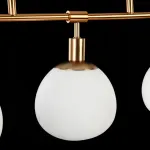 Подвесной светильник Maytoni Erich MOD221-PL-05-G Цвет арматуры золото Цвет плафонов белый от ImperiumLoft