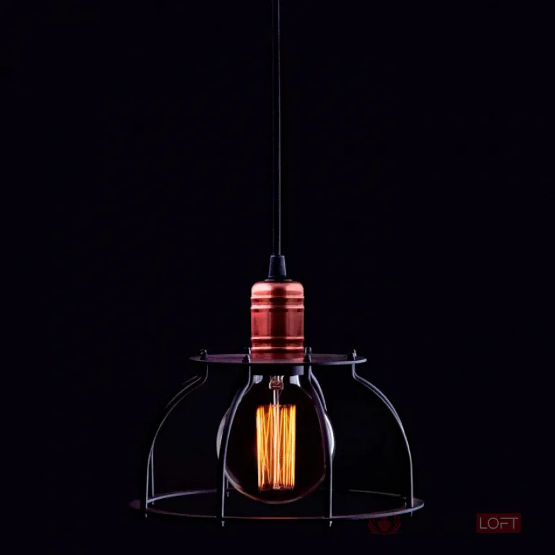 Подвесной светильник Nowodvorski Workshop 6335 цвет арматуры черный цвет плафонов черный от ImperiumLoft