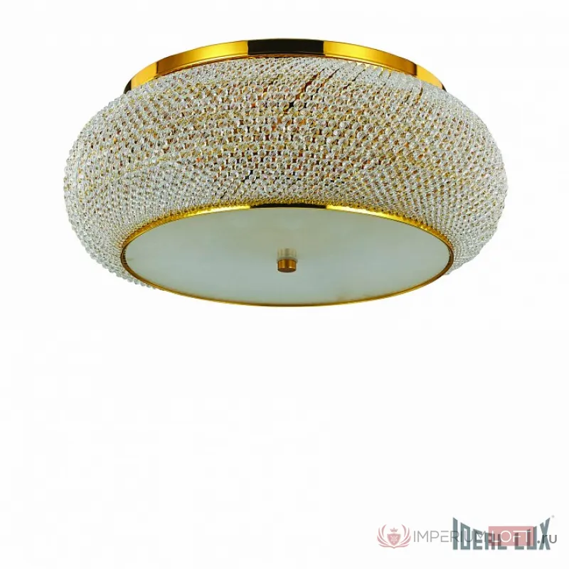 Накладной светильник Ideal Lux Pasha PASHA&#039; PL10 ORO Цвет арматуры золото Цвет плафонов прозрачный от ImperiumLoft