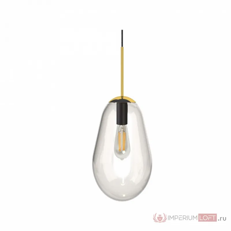 Подвесной светильник Nowodvorski Pear 8673 Цвет арматуры черный Цвет плафонов прозрачный от ImperiumLoft