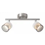 Спот TopLight Rosa TL1230Y-02SN Цвет арматуры никель Цвет плафонов прозрачный