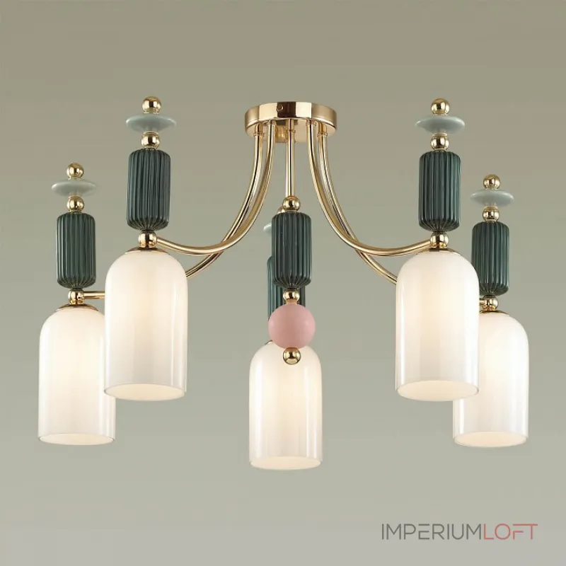 Потолочная люстра Odeon Light Candy 1 4861/5C  Потолочная люстра Odeon Light Candy 1 4861/5C