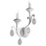 Бра Arte Lamp Montmartre A3239AP-2WH Цвет арматуры белый Цвет плафонов белый от ImperiumLoft