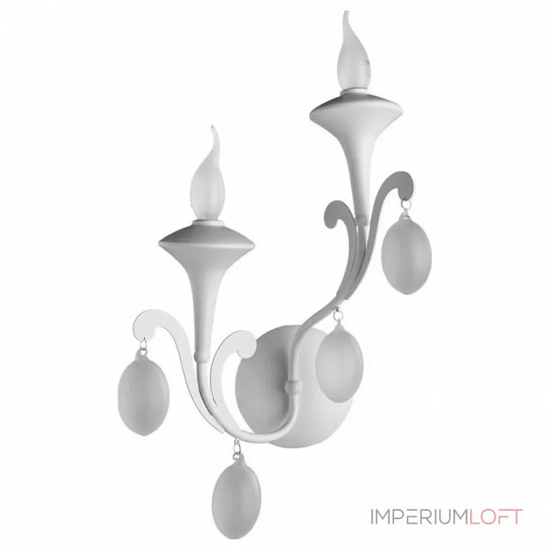 Бра Arte Lamp Montmartre A3239AP-2WH Цвет арматуры белый Цвет плафонов белый от ImperiumLoft Бра Arte Lamp Montmartre A3239AP-2WH Цвет арматуры белый Цвет плафонов белый от ImperiumLoft