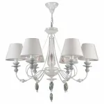 Подвесная люстра Maytoni Adelia ARM540-06-W Цвет арматуры белый Цвет плафонов белый от ImperiumLoft