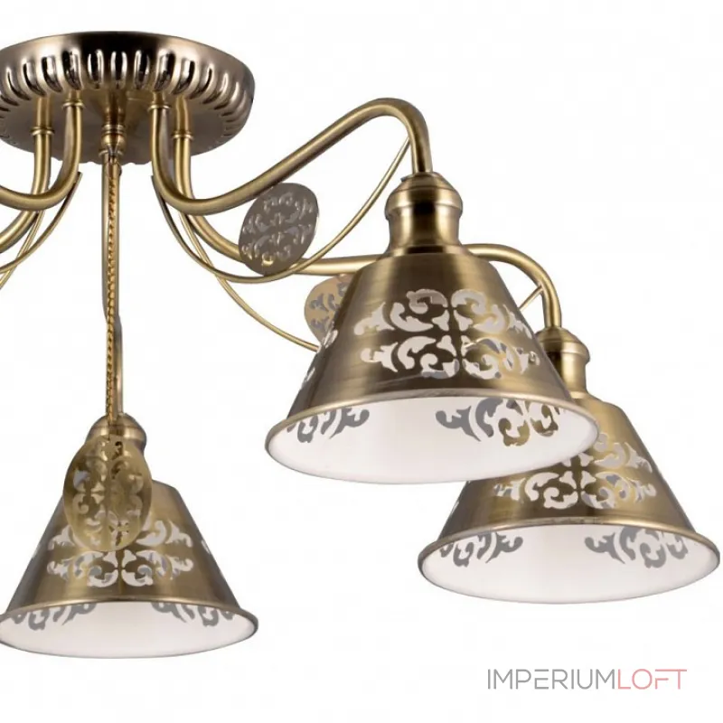 Потолочная люстра Rivoli Medaglione S5 AB Б0038090 