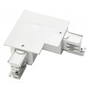 Соединители Ideal Lux Link Trim L-connector LINK TRIM L-CONNECTOR LEFT WHITE