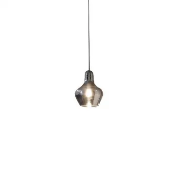 Подвесной светильник Ideal Lux Lido LIDO-2 SP1 FUME&#039; Цвет арматуры черный Цвет плафонов серый