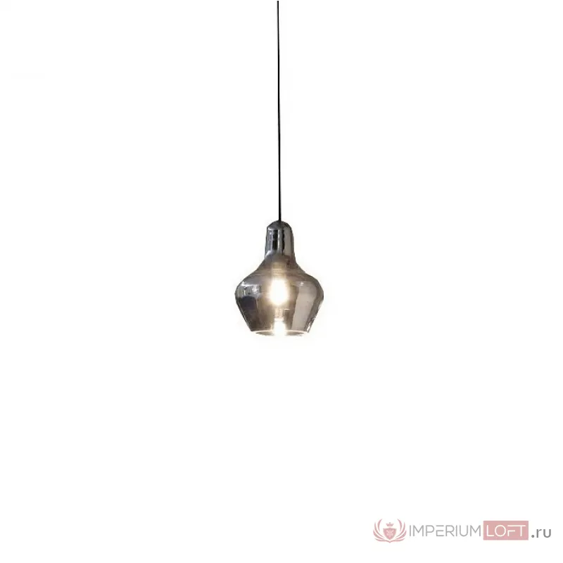 Подвесной светильник Ideal Lux Lido LIDO-2 SP1 FUME&#039; Цвет арматуры черный Цвет плафонов серый от ImperiumLoft