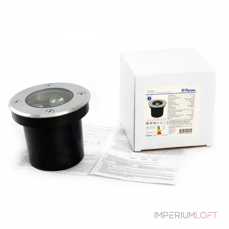 Встраиваемый в дорогу светильник Feron SP2801 48345 от ImperiumLoft Встраиваемый в дорогу светильник Feron SP2801 48345 от ImperiumLoft
