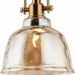 Подвесной светильник Stilfort Bell 2117/05/01P Цвет плафонов кремовый Цвет арматуры латунь