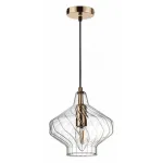 Подвесной светильник Lumion Dove 4584/1 Цвет арматуры золото Цвет плафонов прозрачный от ImperiumLoft