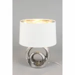 Настольная лампа декоративная Omnilux Padola OML-19324-01 Цвет арматуры хром Цвет плафонов белый от ImperiumLoft