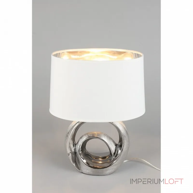 Настольная лампа декоративная Omnilux Padola OML-19324-01 Цвет арматуры хром Цвет плафонов белый от ImperiumLoft Настольная лампа декоративная Omnilux Padola OML-19324-01 Цвет арматуры хром Цвет плафонов белый от ImperiumLoft