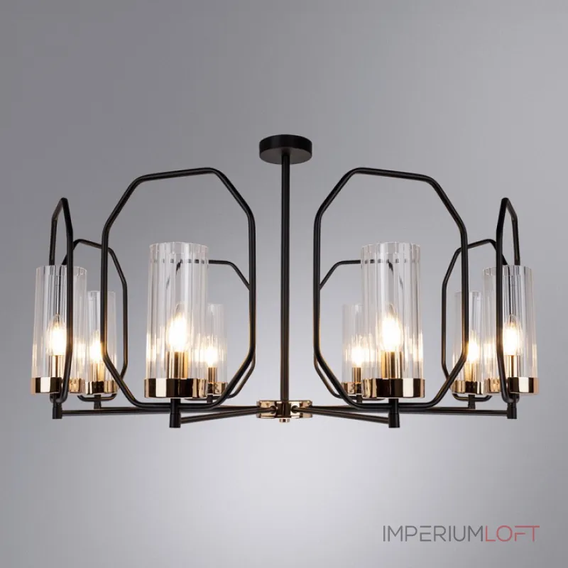 Люстра на штанге Arte Lamp Celaeno A7004PL-8BK Люстра на штанге Arte Lamp Celaeno A7004PL-8BK