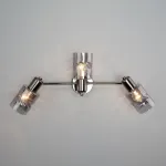 Бра Eurosvet Ansa 20120/3 чёрный жемчуг Цвет плафонов серый Цвет арматуры черный от ImperiumLoft