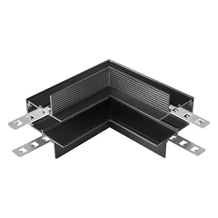 Соединитель угловой L-образный для треков Arte Lamp Linea-Accessories A480906 Цвет арматуры Черный от ImperiumLoft