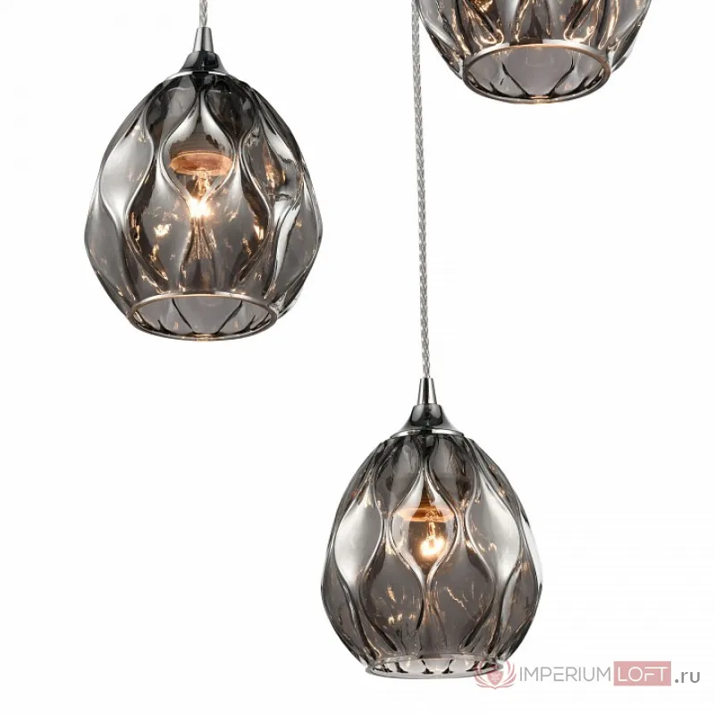 Подвесной светильник Vele Luce Elision VL5593P23 Цвет арматуры Серый Цвет плафонов Серый от ImperiumLoft