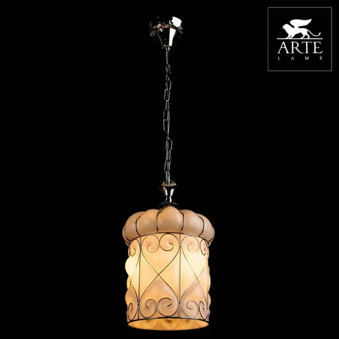 Подвесной светильник Arte Lamp Venezia A2227SP-3WH Цвет арматуры хром Цвет плафонов белый от ImperiumLoft