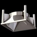 Рамка на 1 светильник Maytoni Alfa C065-01CH Цвет арматуры хром от ImperiumLoft