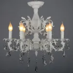 Подвесная люстра Omnilux Catanzaro OML-30807-06 Цвет арматуры белый от ImperiumLoft